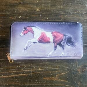 Horse Print Wallet